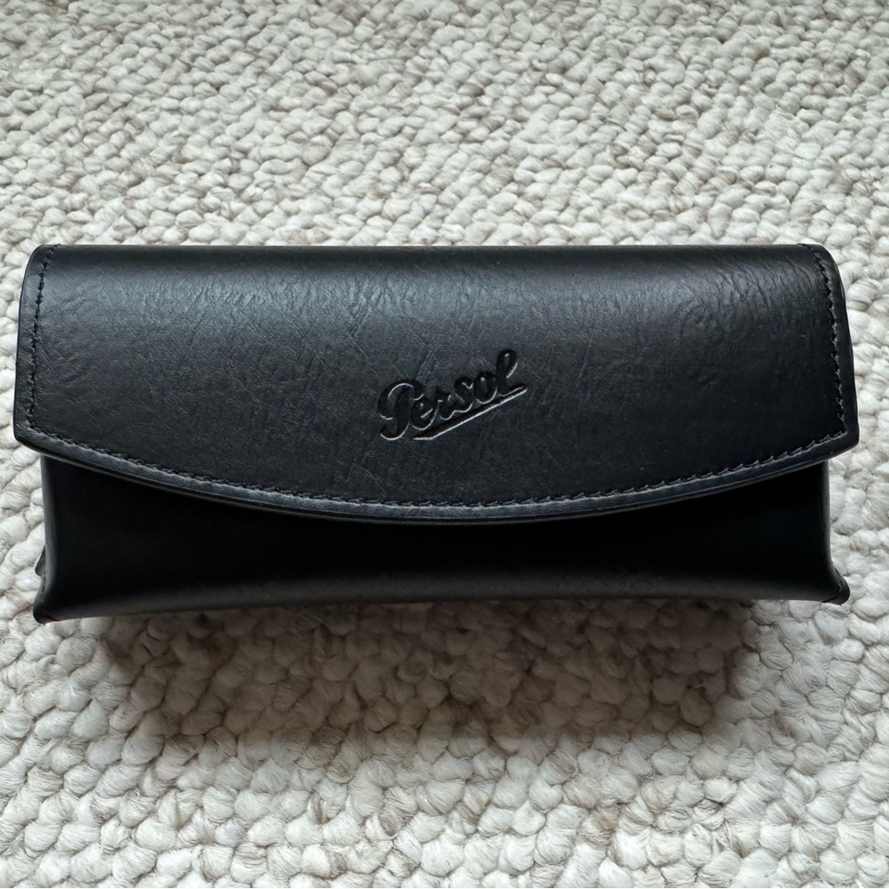 Persol Black Sunglasses Case - NEW